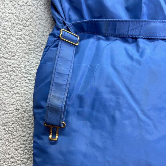 VTG Frostline Kit Jacket Womens Large Blue Belted Down Puffer Insulated Full Zip - Picture 12 of 14